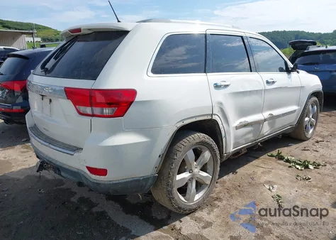 2012 Jeep Grand Cherokee Overland z USA, uszkodzony, nr VIN 1C4RJFCT9CC192146